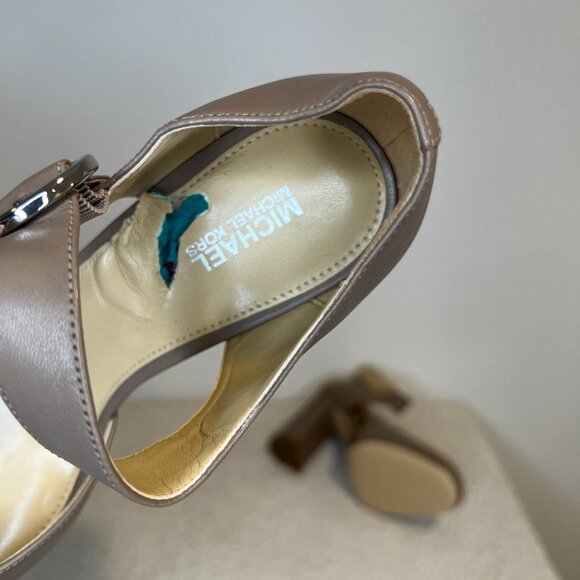 Michael Michael Kors Alana Block Heel Pumps - Picture 8 of 8